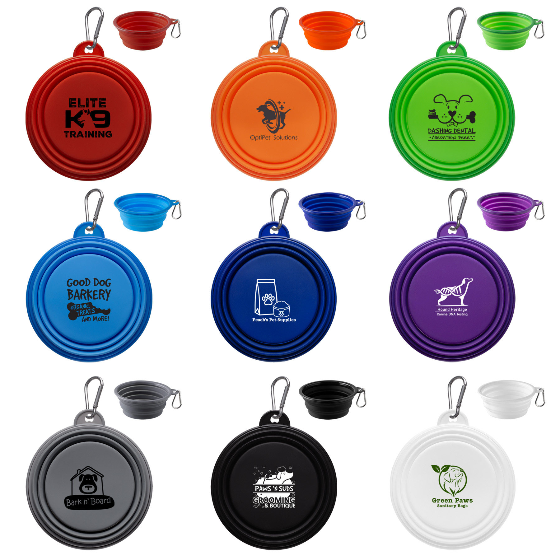 Collapsible Silicone Pet Bowl 8