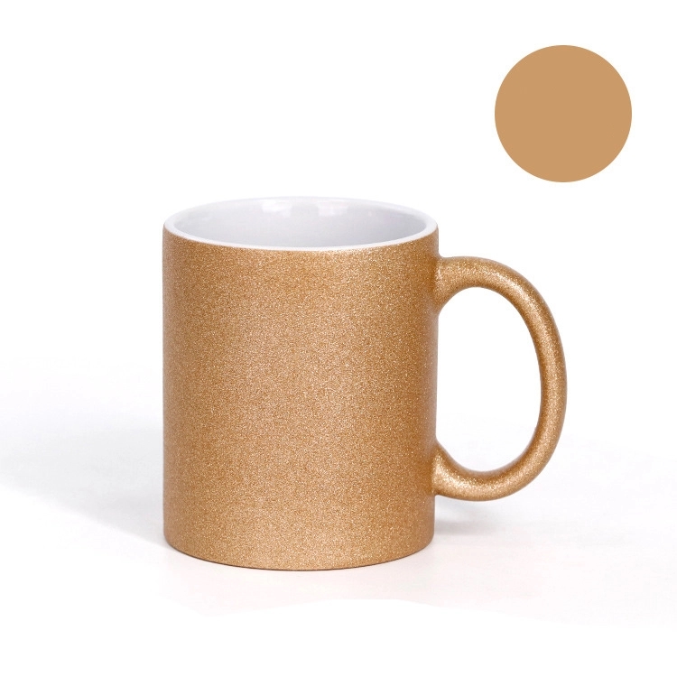 11 oz Full Color Sublimation Sparkly Ceramic Mug 5