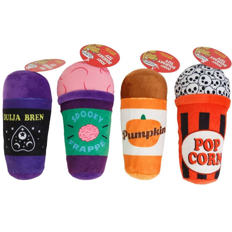 Halloween Plush Dog Toys - Assorted Styles 1