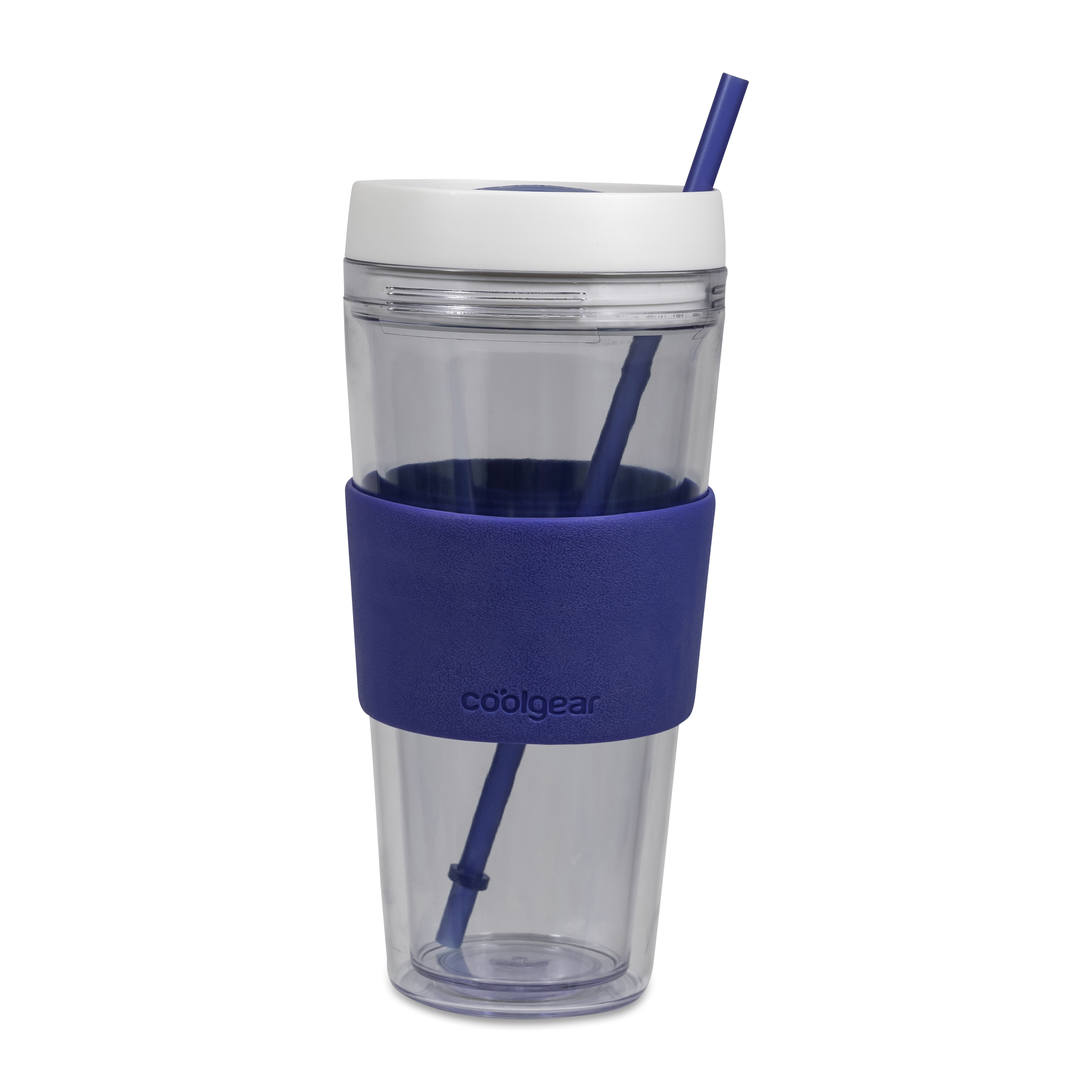 Cool Gear® Callisto Chiller Clear Straw Bottle - 24 Oz. 2