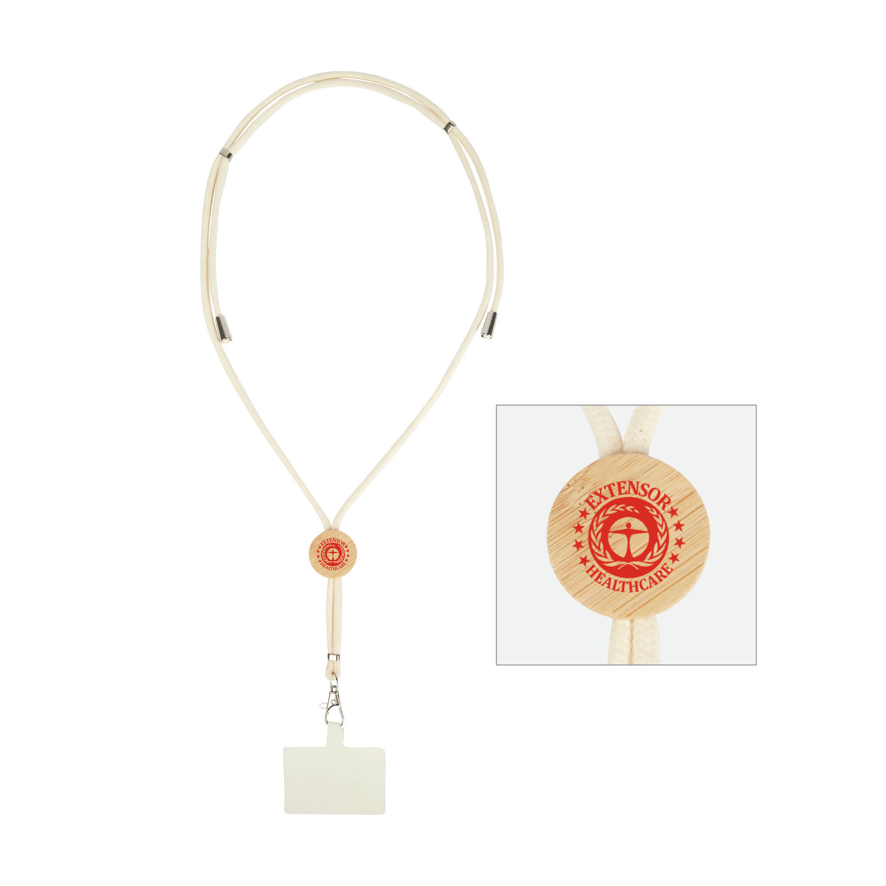 Wheaton Cotton & Bamboo Phone Lanyard 2