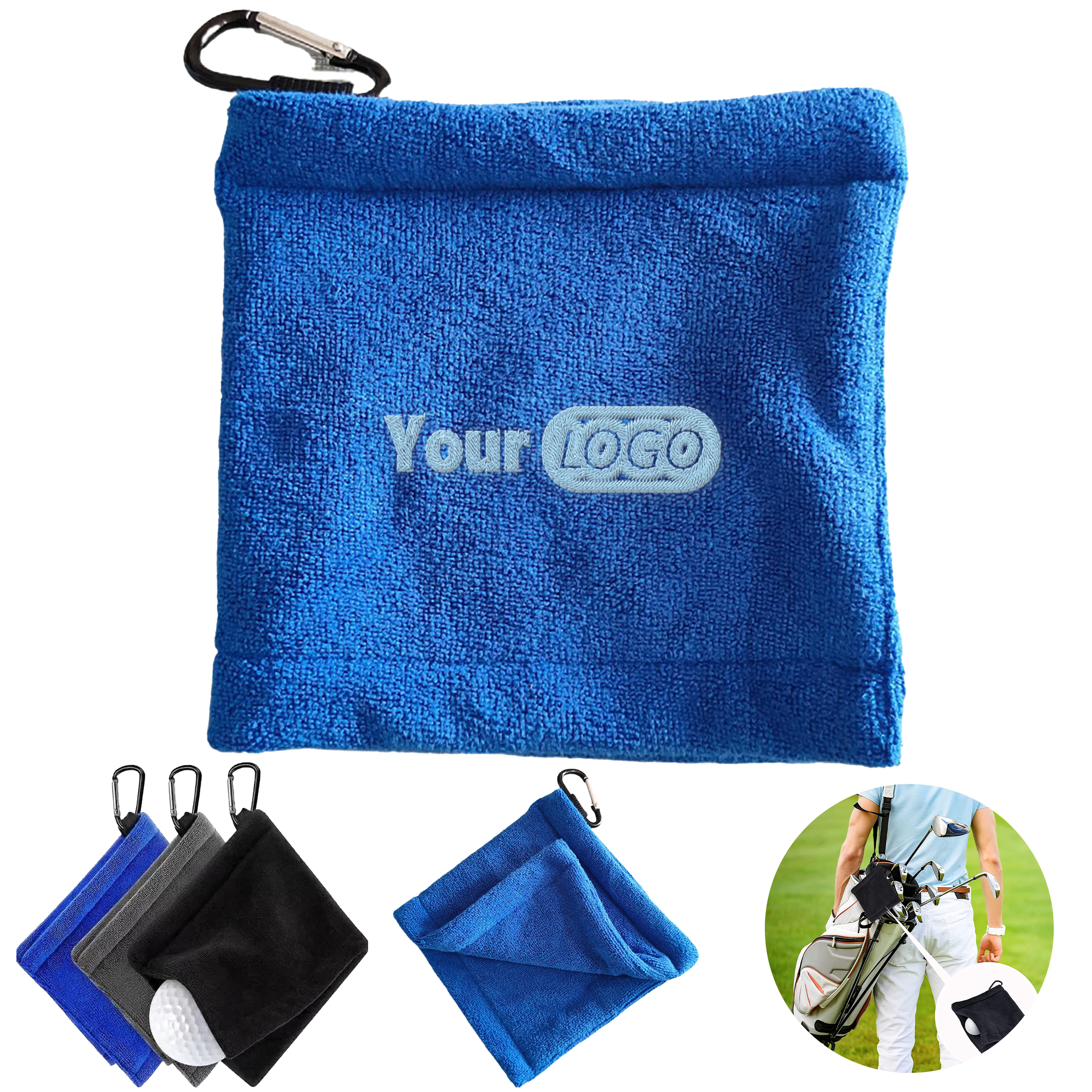 Microfiber Outdoor Golf Towel 4