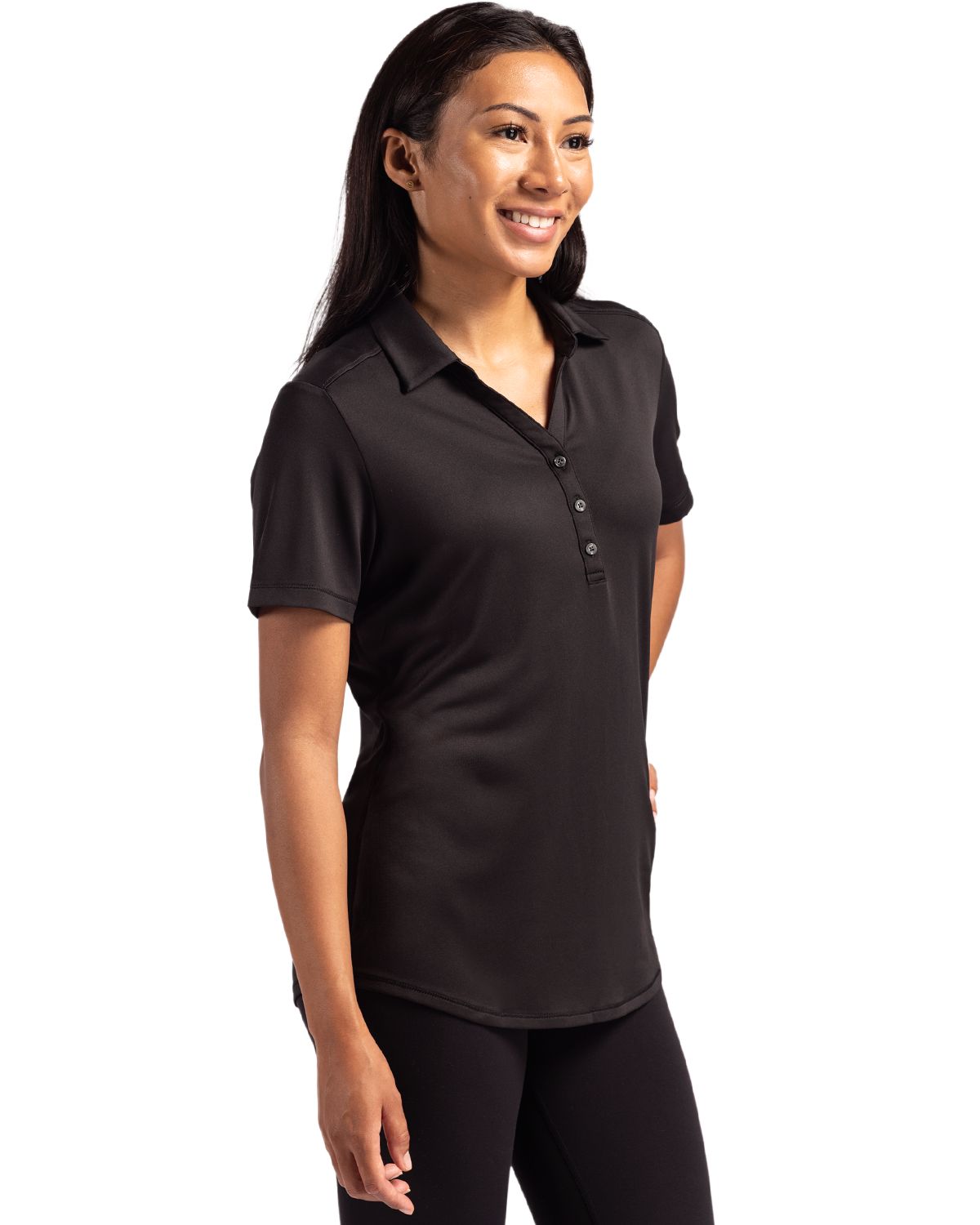 Forge Eco Stretch Recycled Womens Short Sleeve Polo