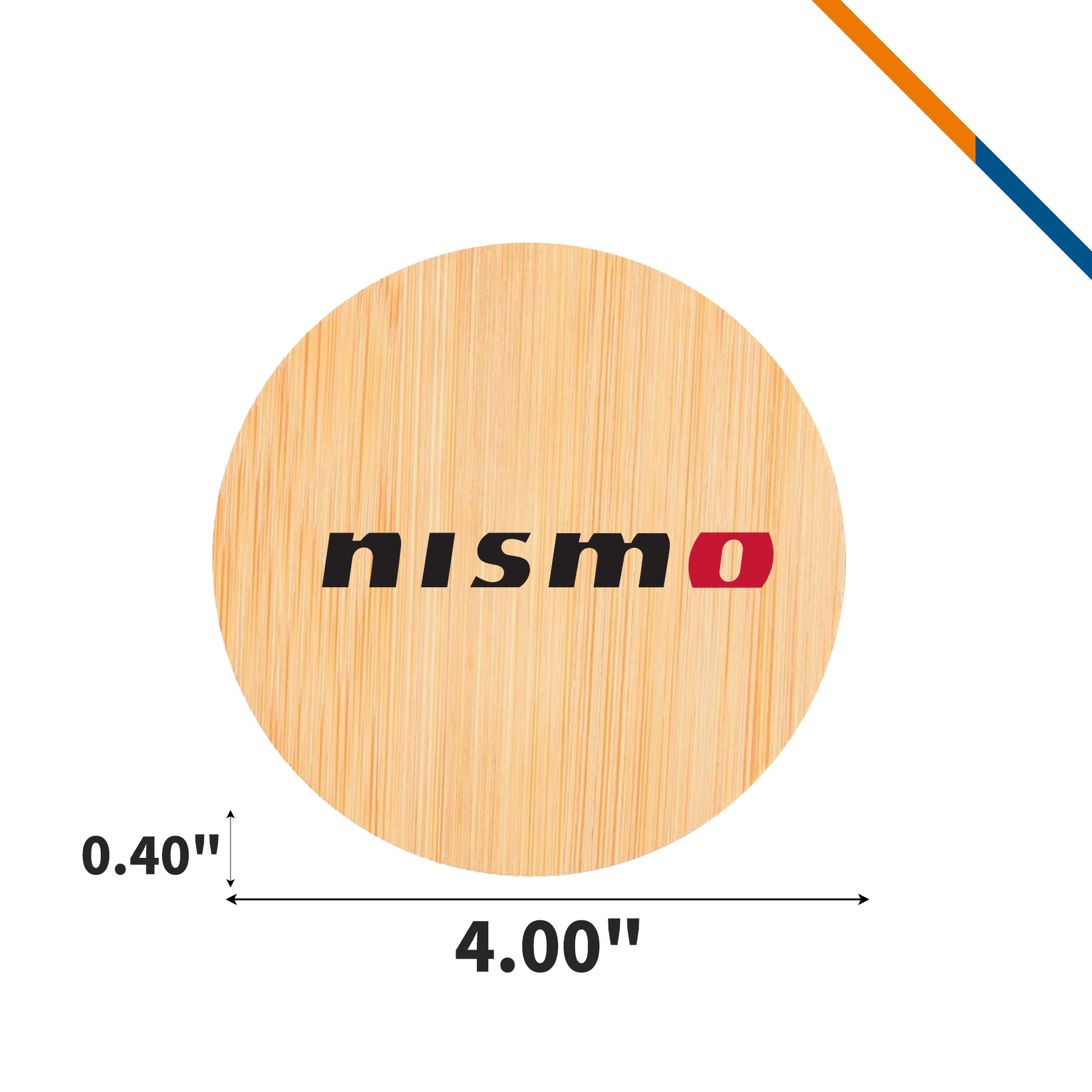 Lirae Bamboo Round Coaster 4
