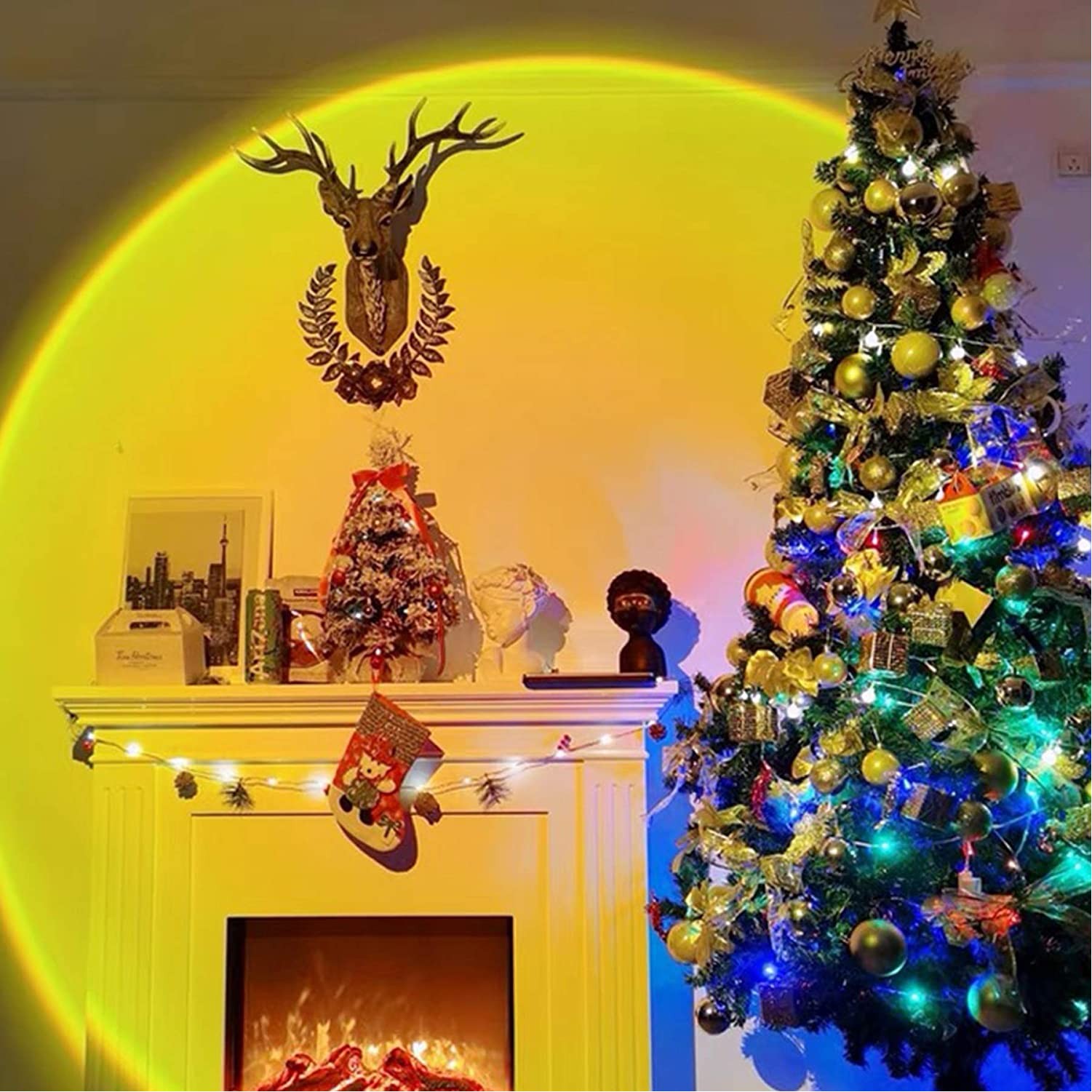 Led Projection Floor Lamp 2