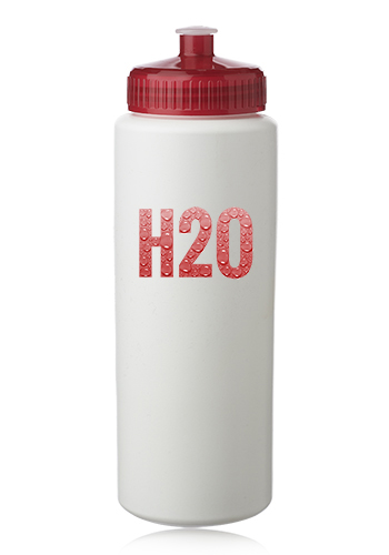 32 oz. HDPE Plastic Sports Water Bottles 10