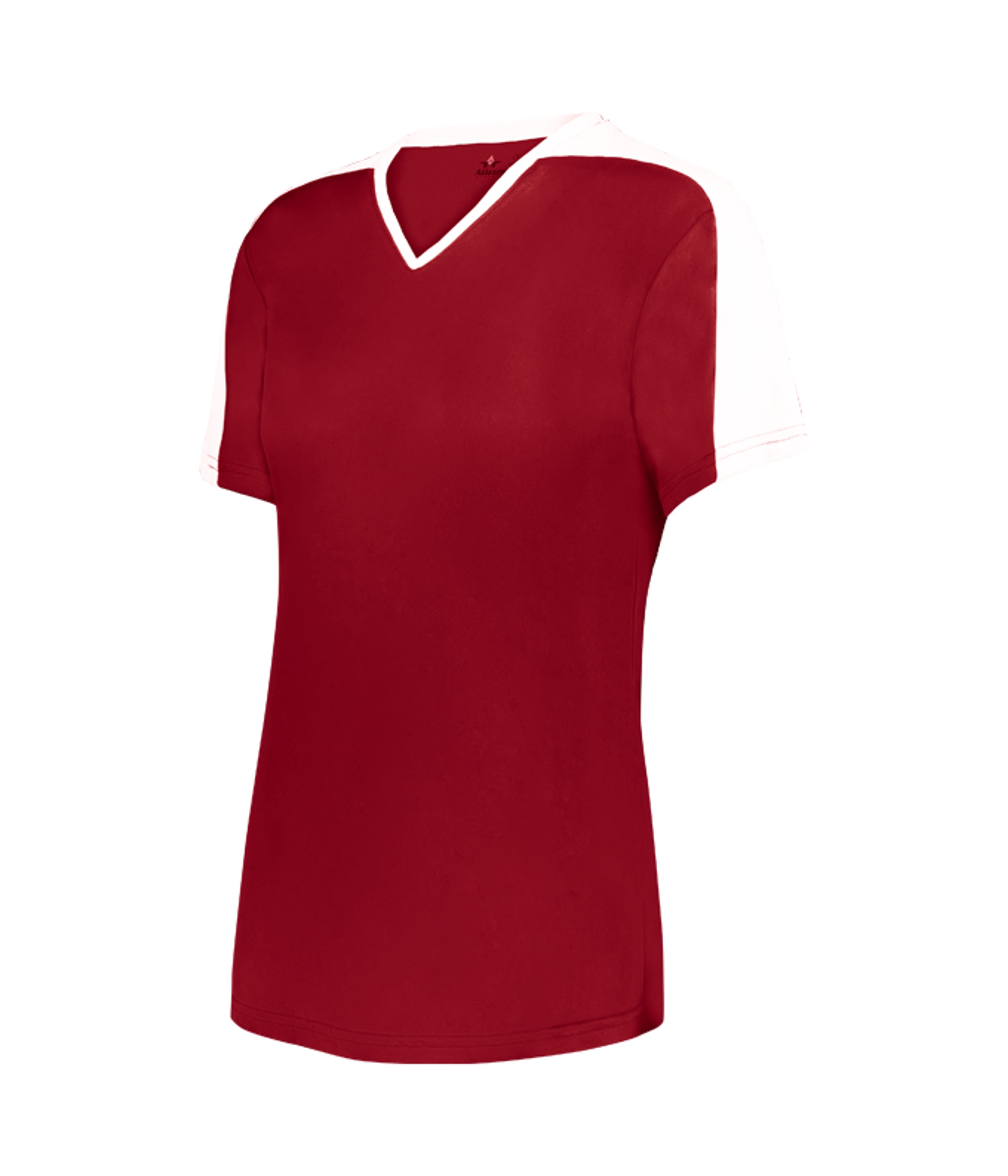 GIRLS V-NECK SOFTBALL JERSEY 8
