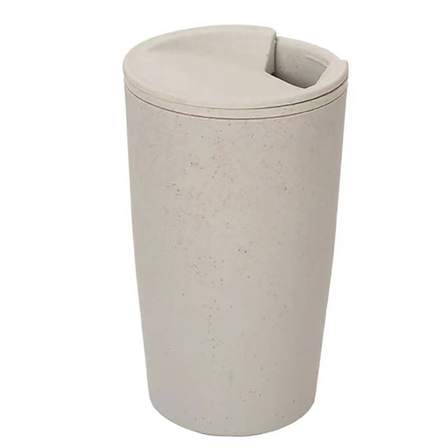 16oz BPA Free Plastic Coffee Cup w/ Lid 14