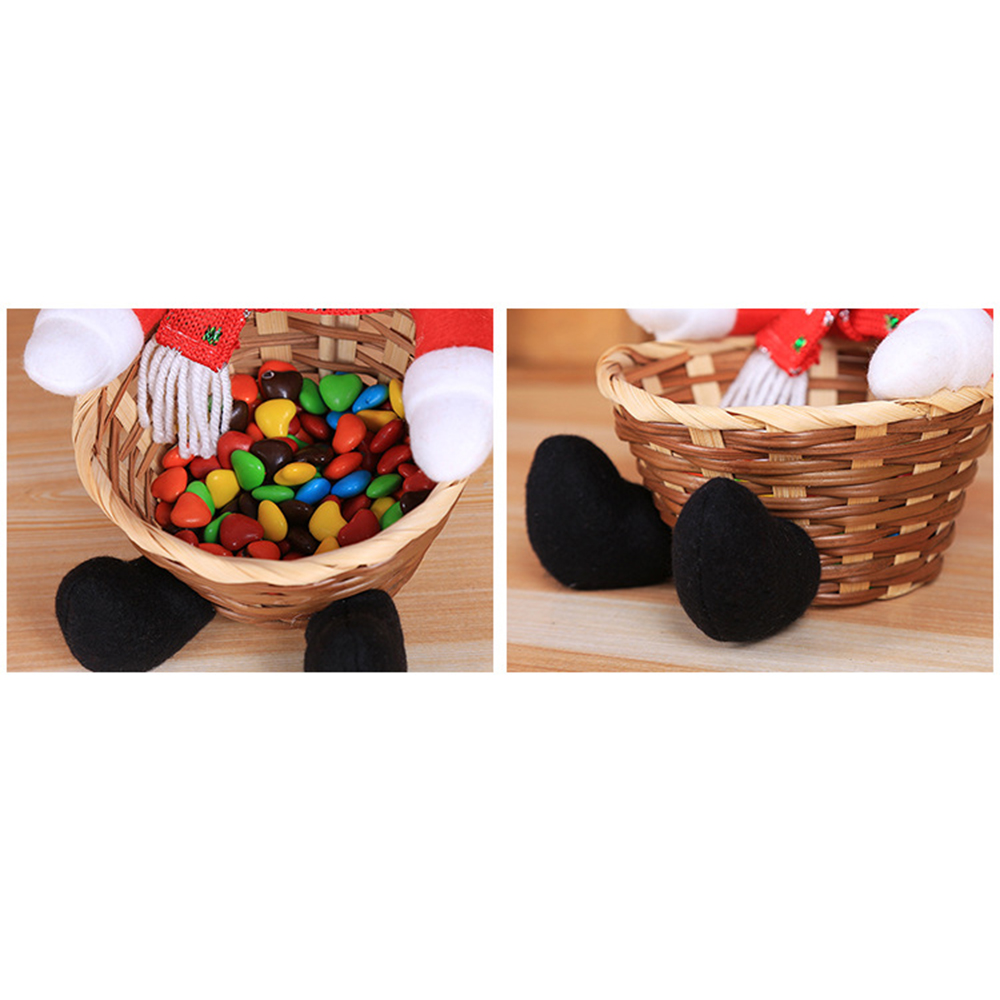 Christmas Doll Candy Basket 4