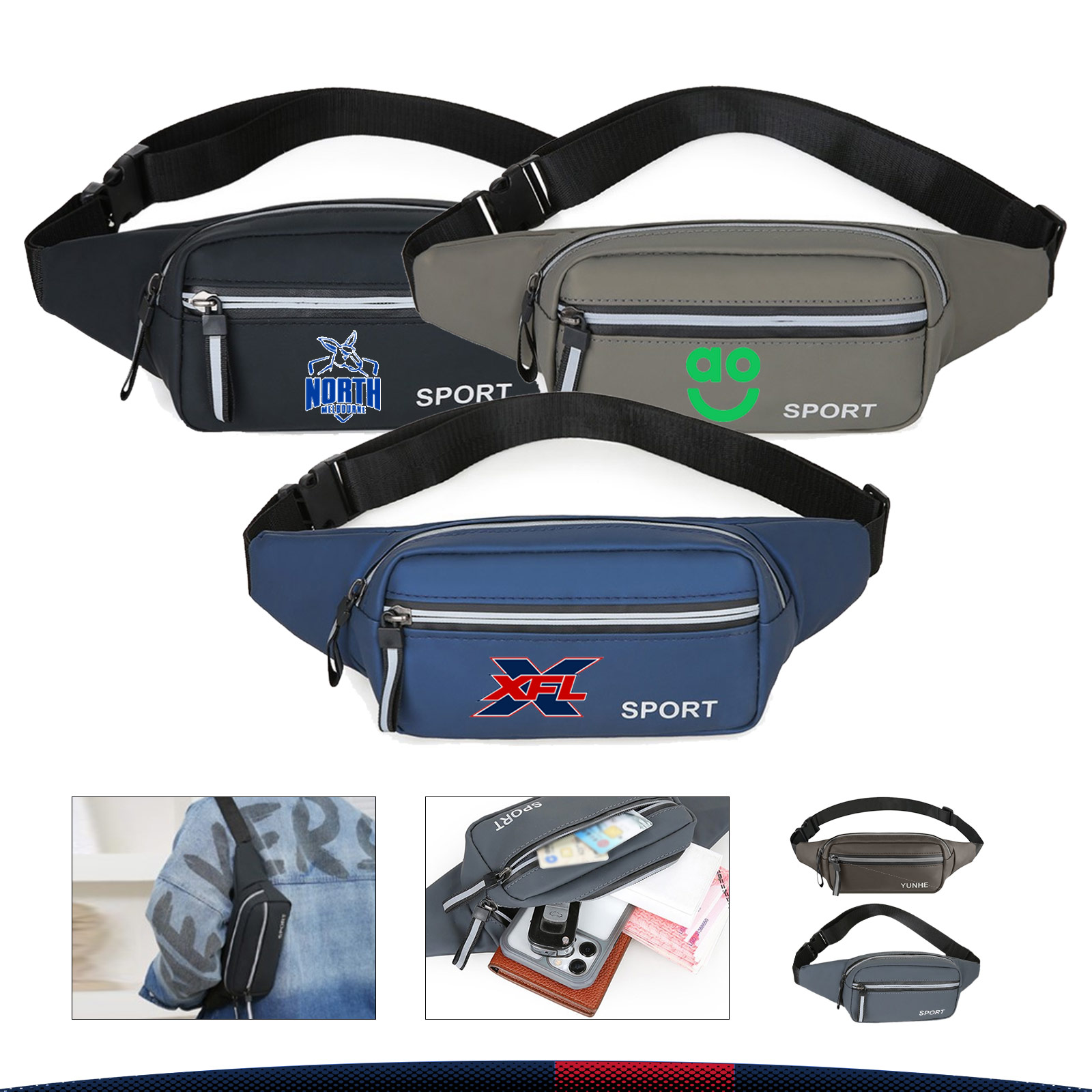 Ritca Crossbody Waist Bag 6