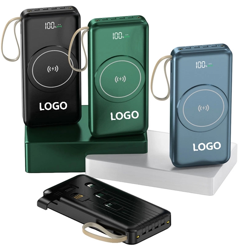 Power Bank With Cables And Magnetic 4