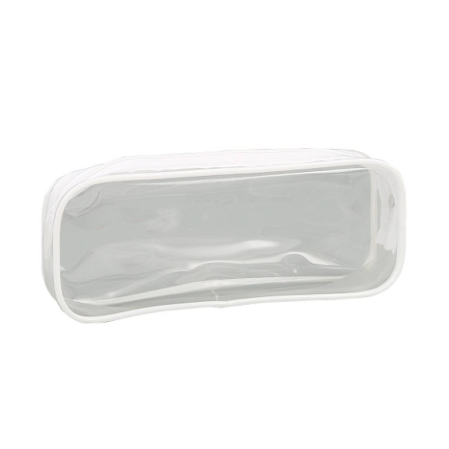 PVC Pen Bag Stationery Bag Transparent Plastic Storage Bag 2