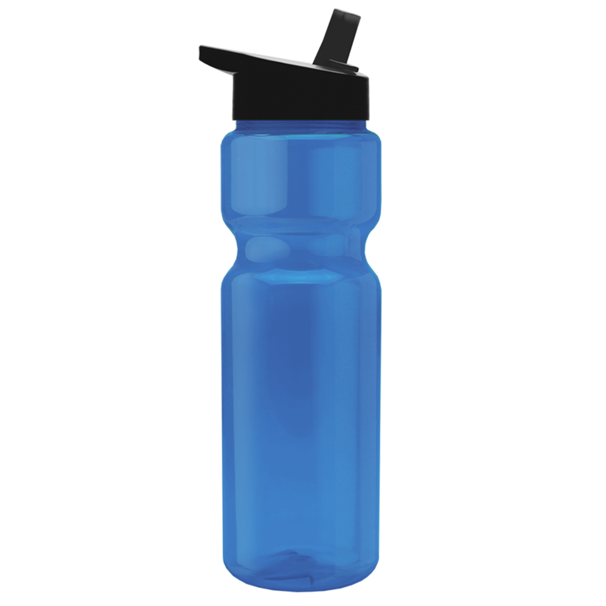 Champion - 28 oz. Transparent Bottle with Flip Straw Lid 6