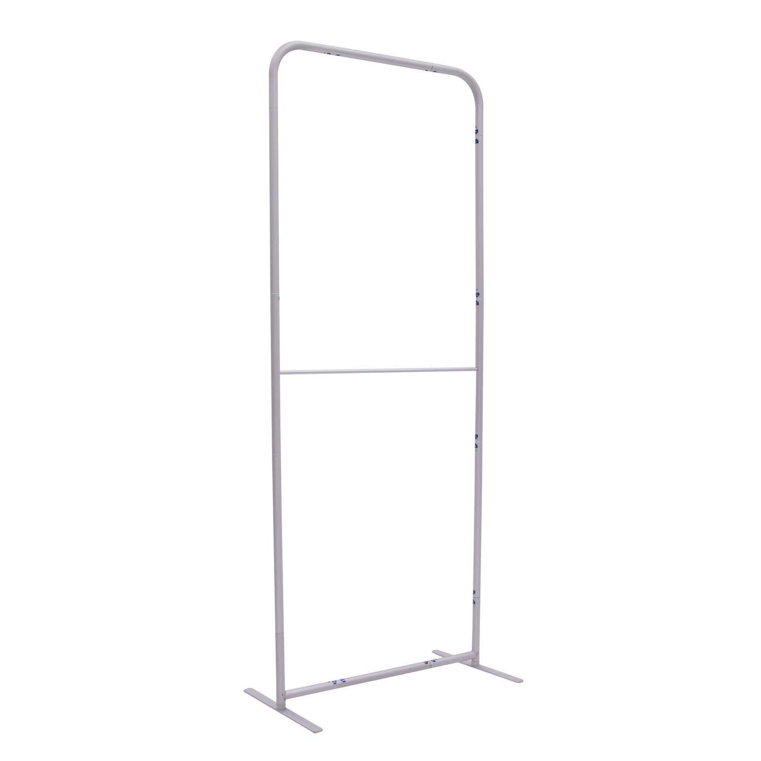 3'W x 90"H EuroFit Straight Wall Hardware