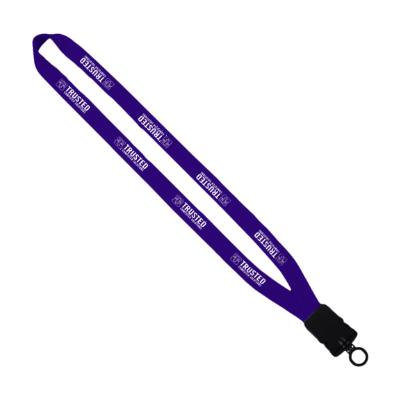 5/8" Polyester Lanyard with Plastic Snap Buckle Release 4