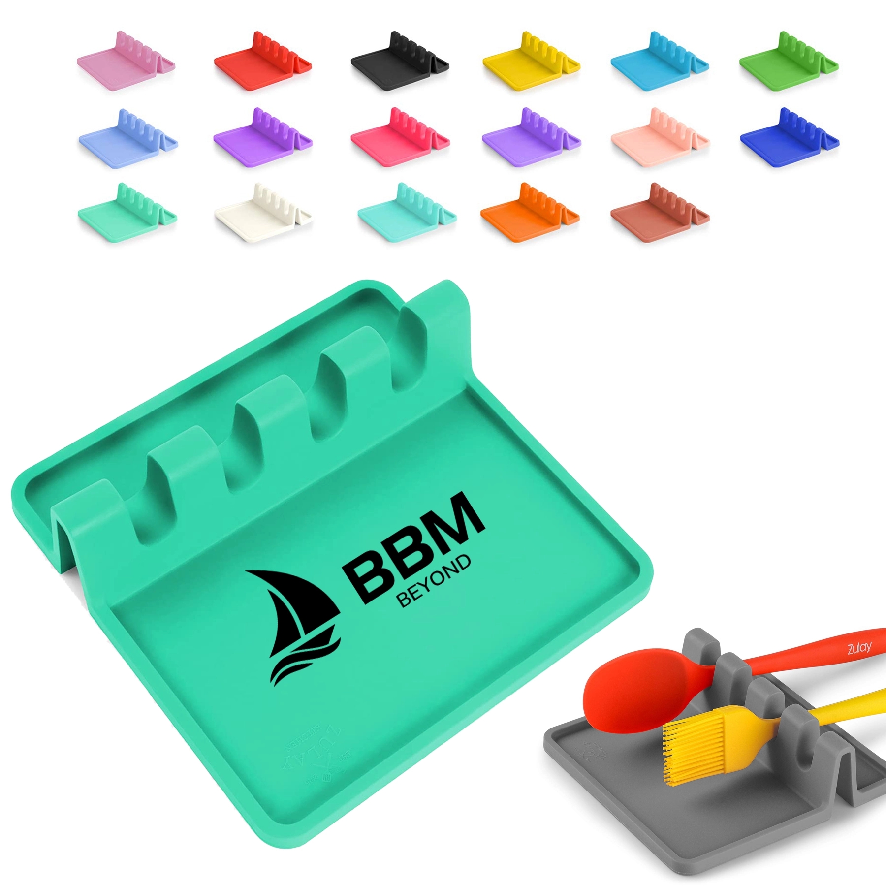 Silicone Utensil Rest 1