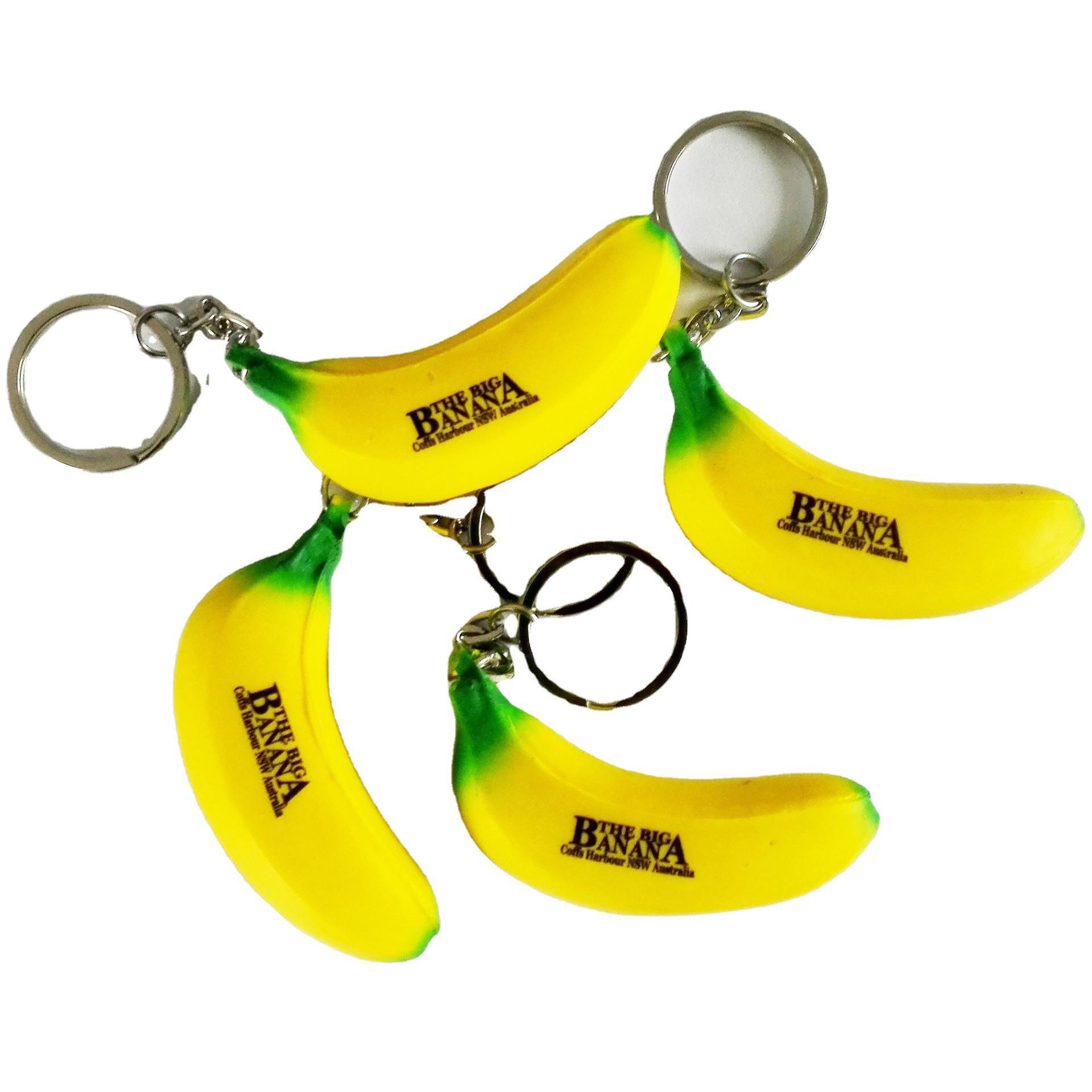 2 in 1 Banana Keychain and Stress Reliever 2