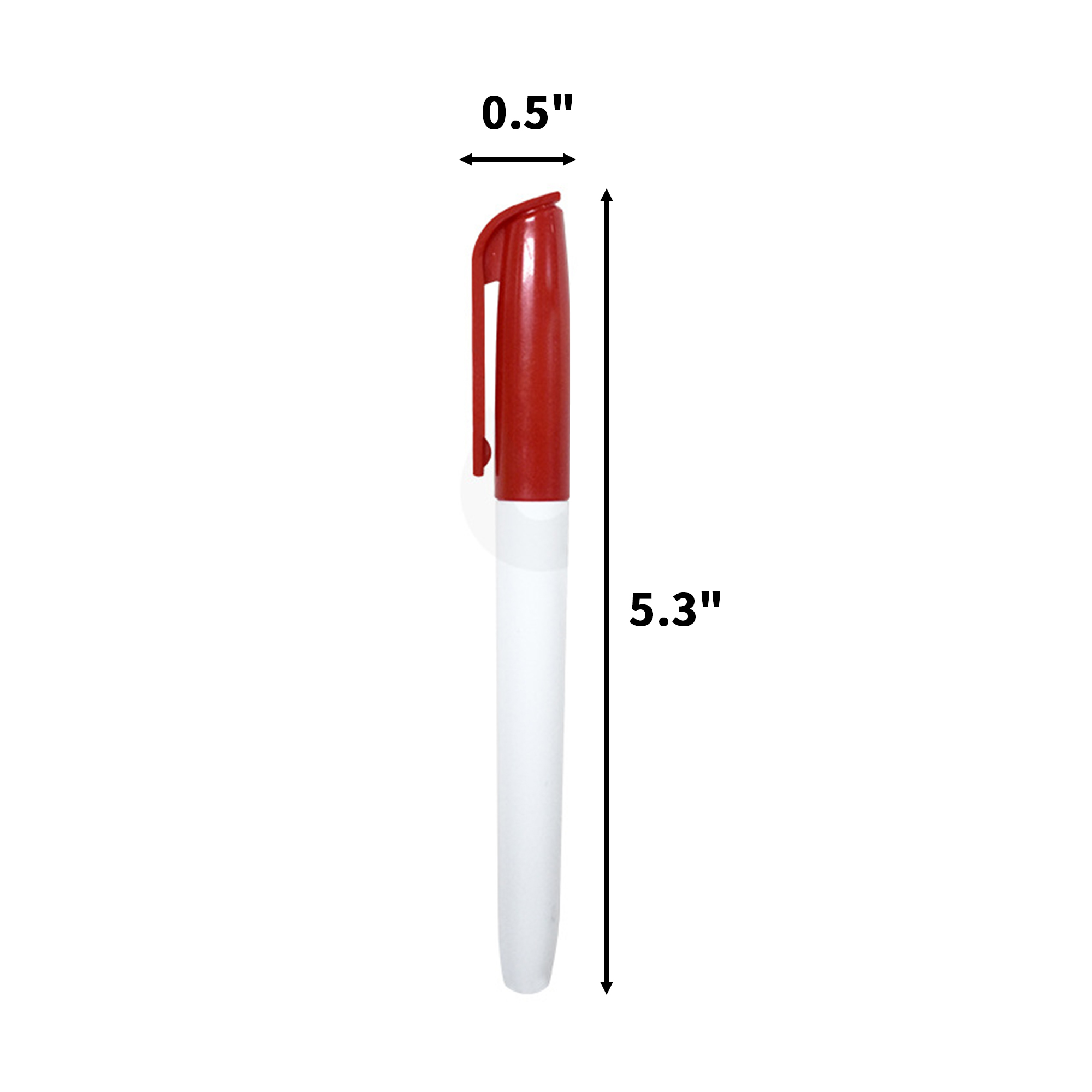 Fine Point Permanent Marker Quick Dry Water Resistant Black 5