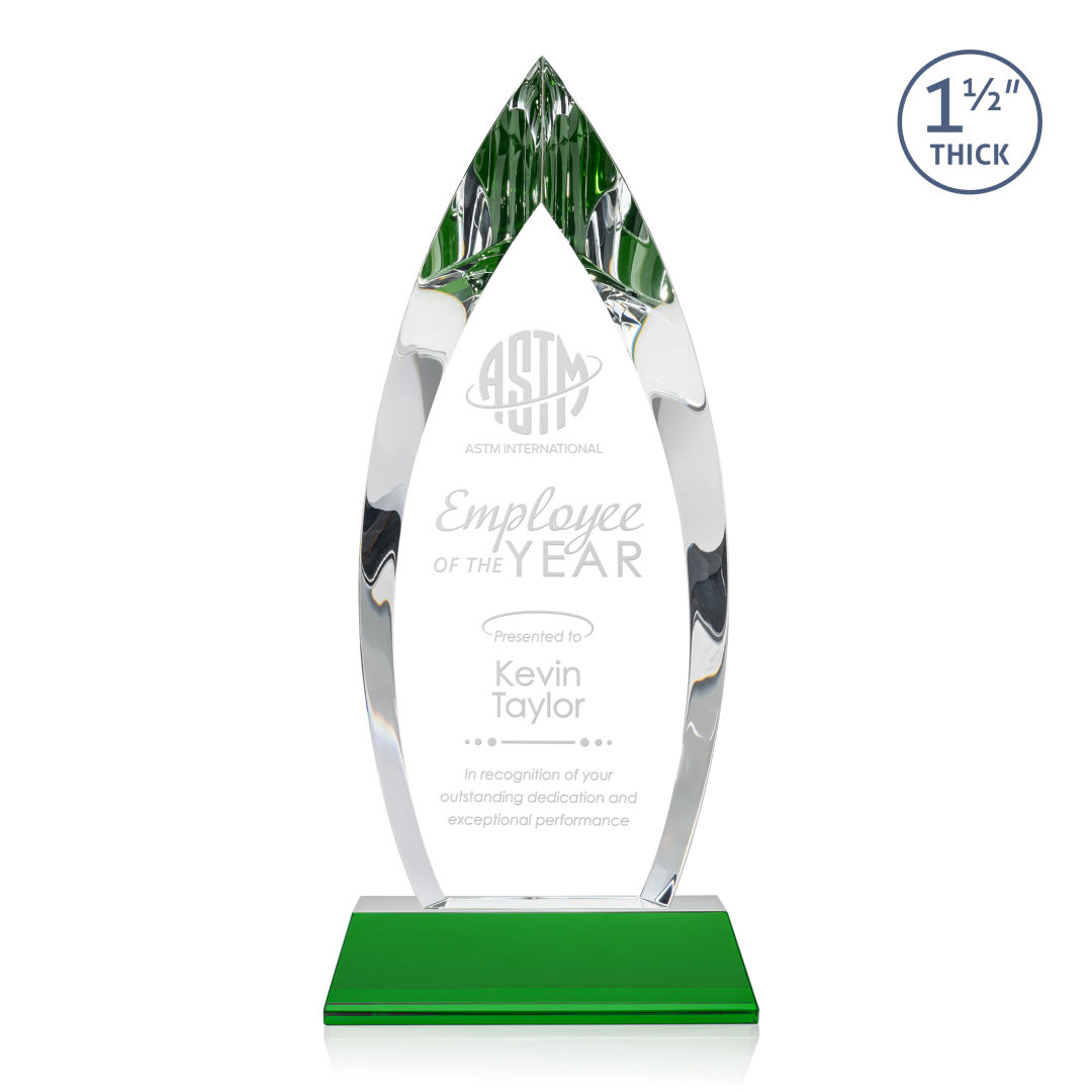 Fortier Award on Entwhistle Base - Green 2