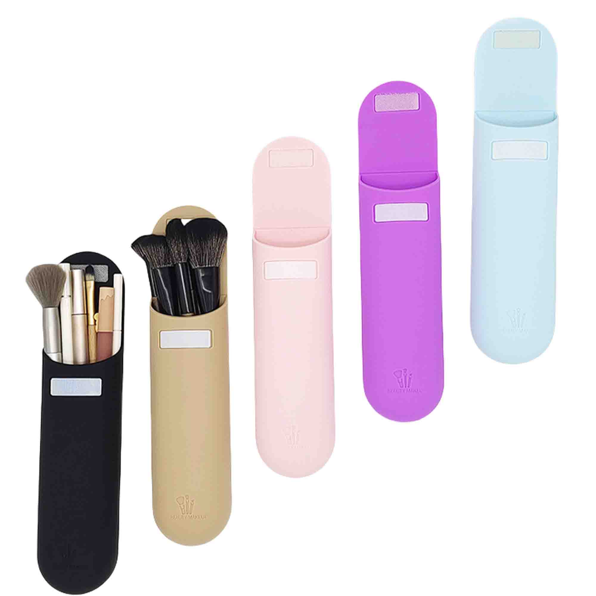 Travel Soft Silicone Makeup Brush Holder 2