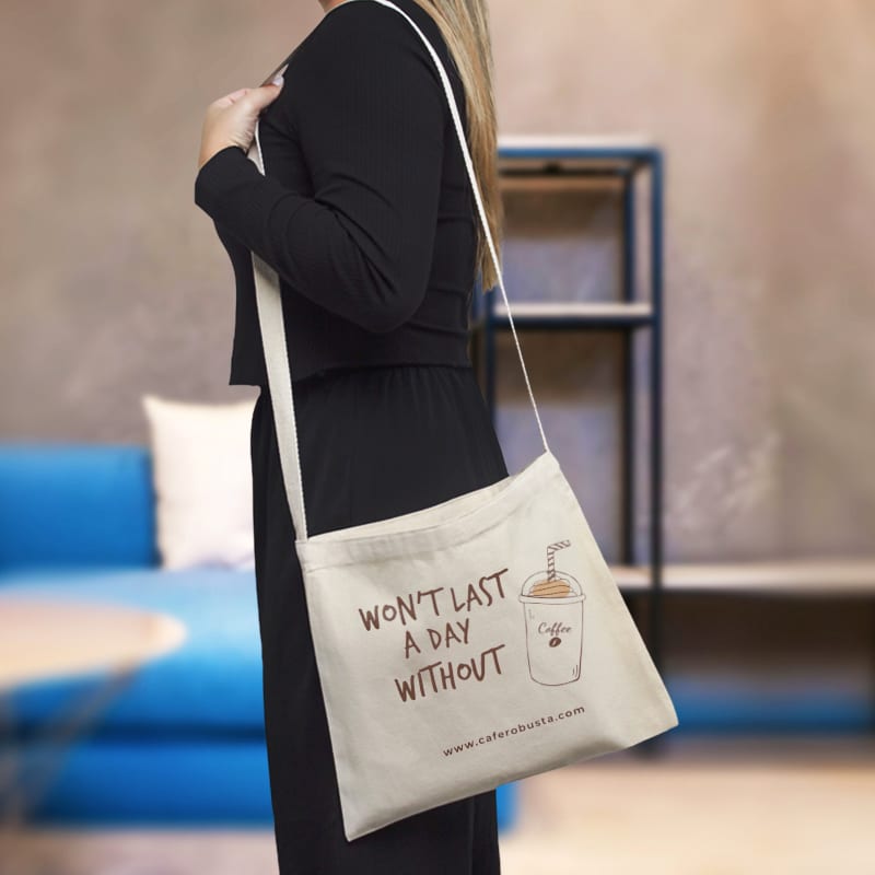 Custom Messenger Heavy Canvas Tote Bags 19