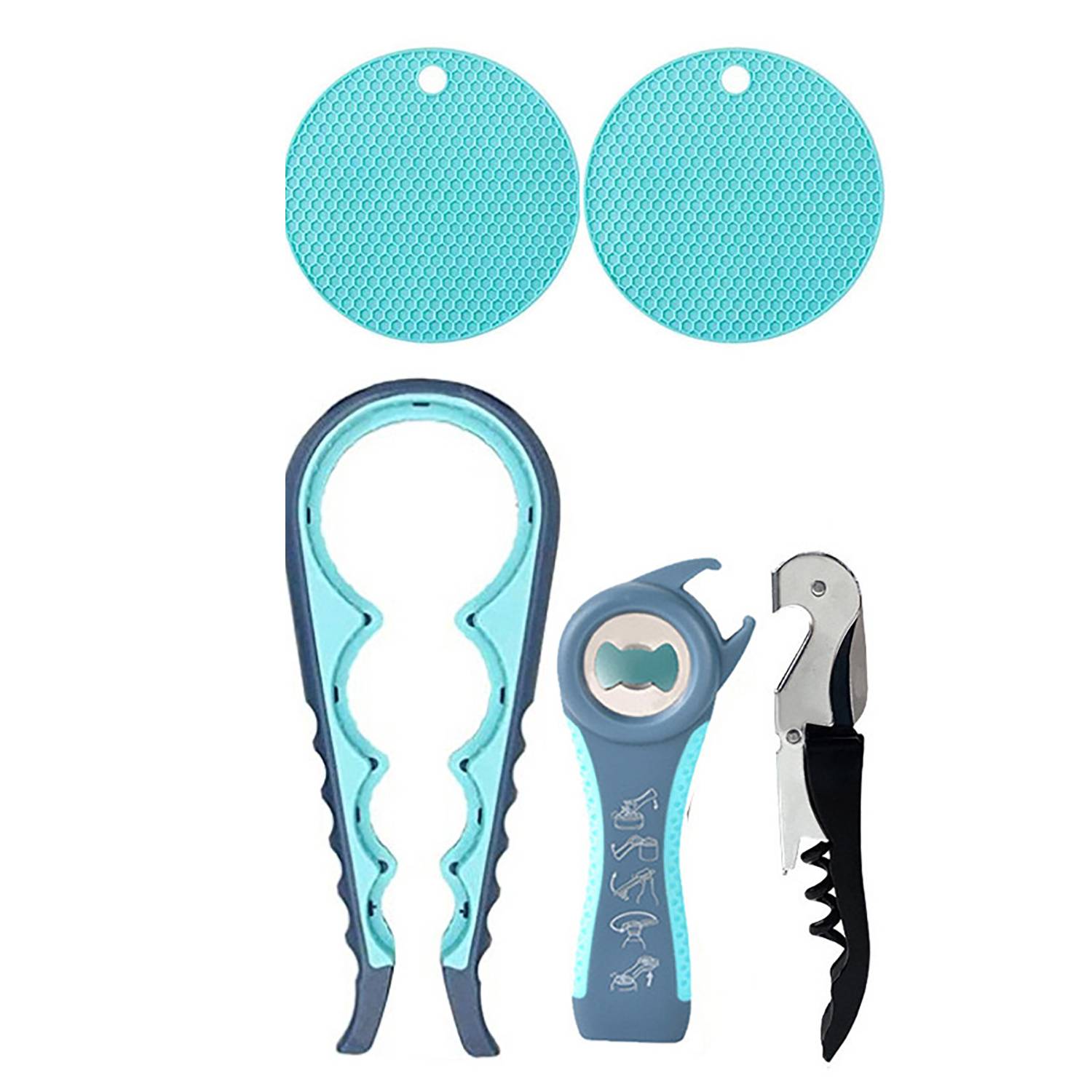 5 PCS Multifunctional Can Opener Set 4
