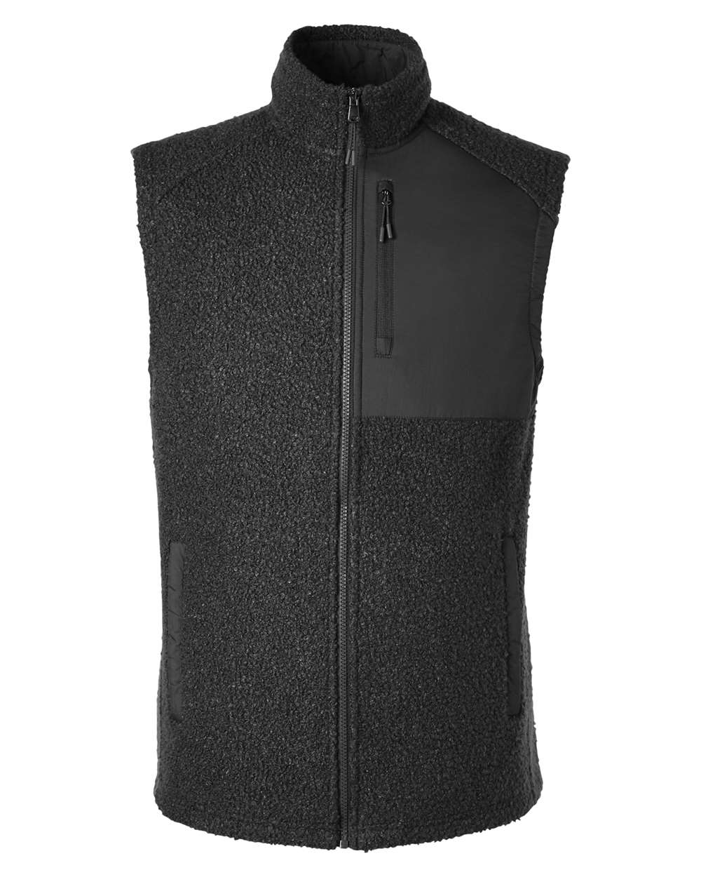 Men's Aura Sweater Fleece Vest - NE714 4