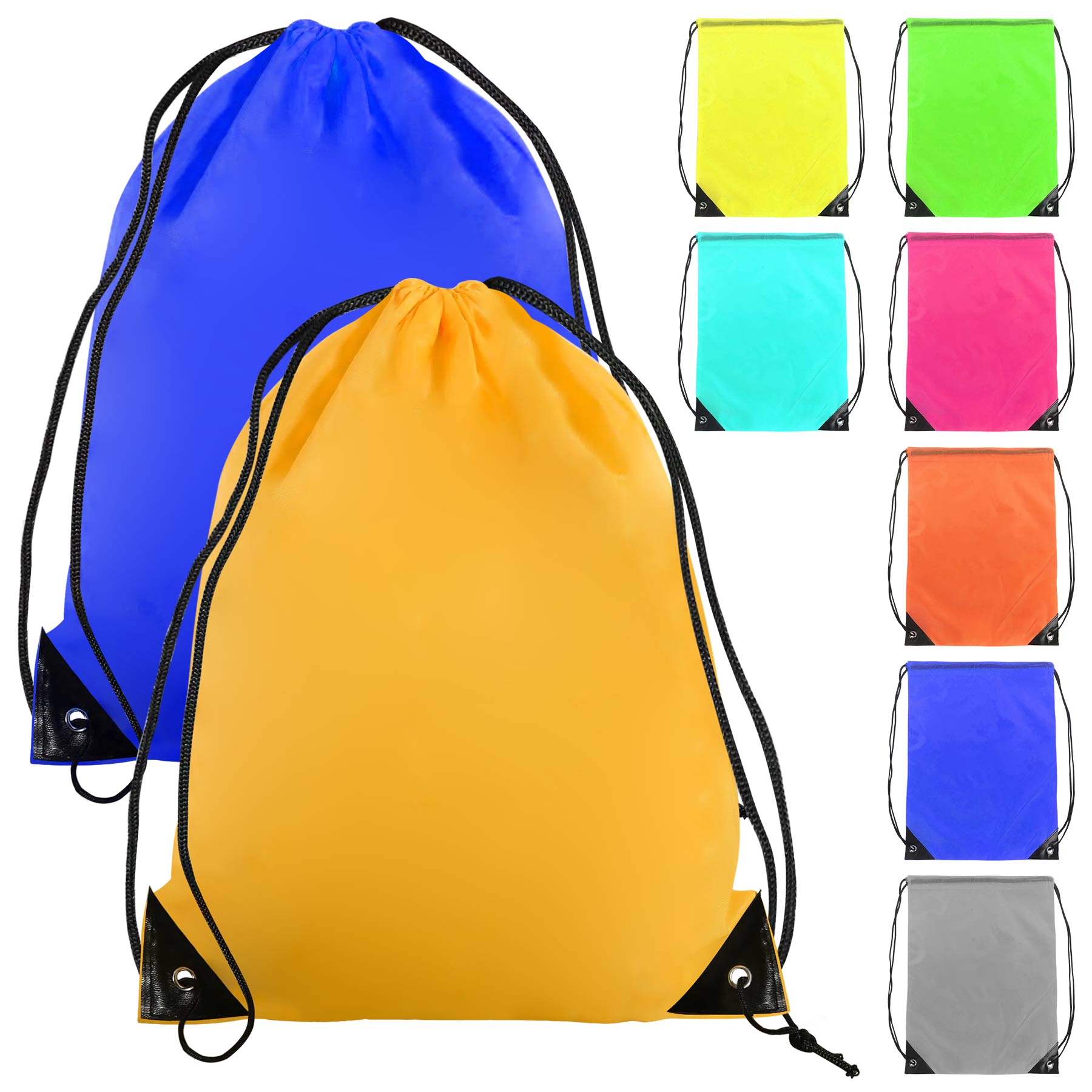 210D Polyester Sports Drawstring Bag 2