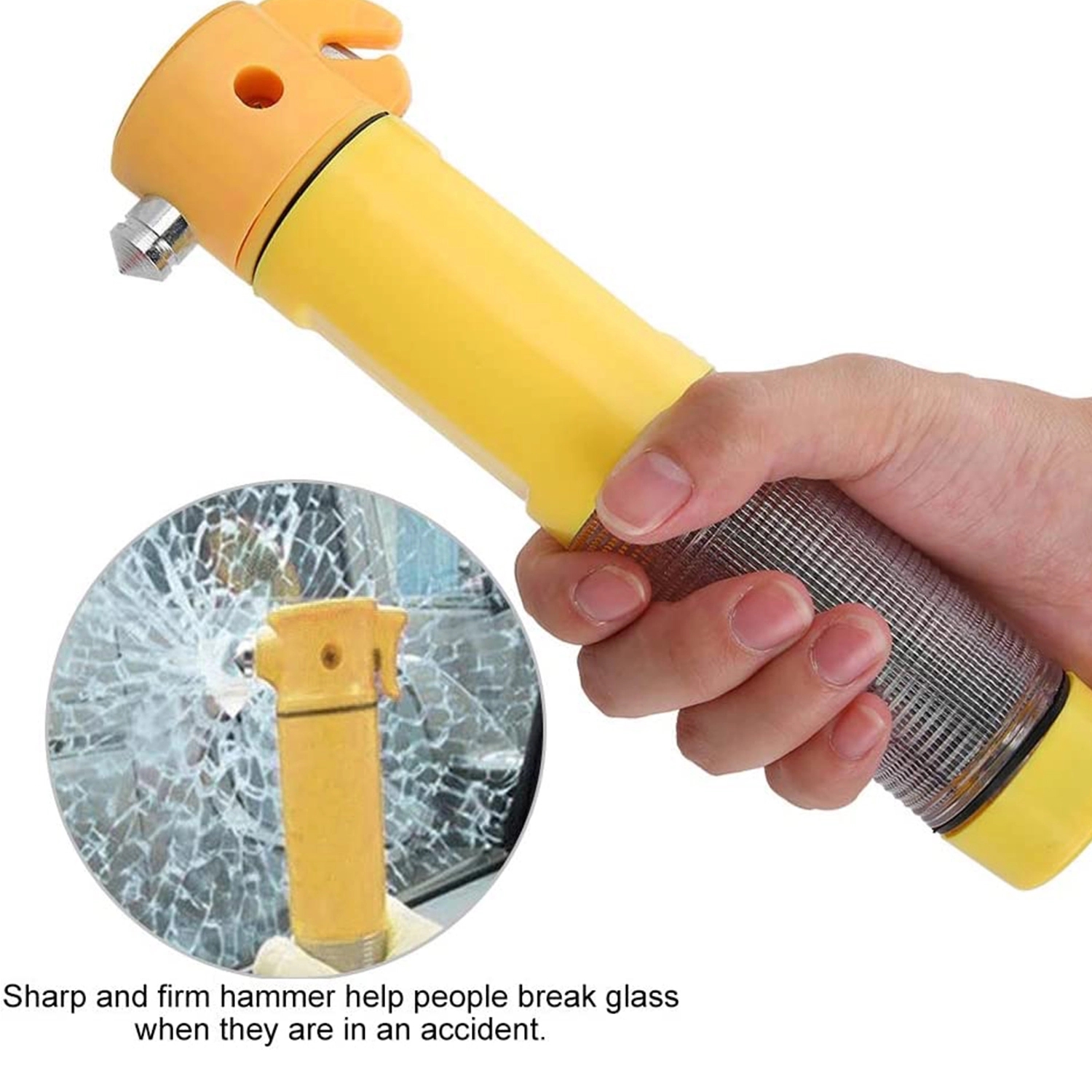4 In 1 Multifunctional Car Emergency Safety Escape Hammer 3