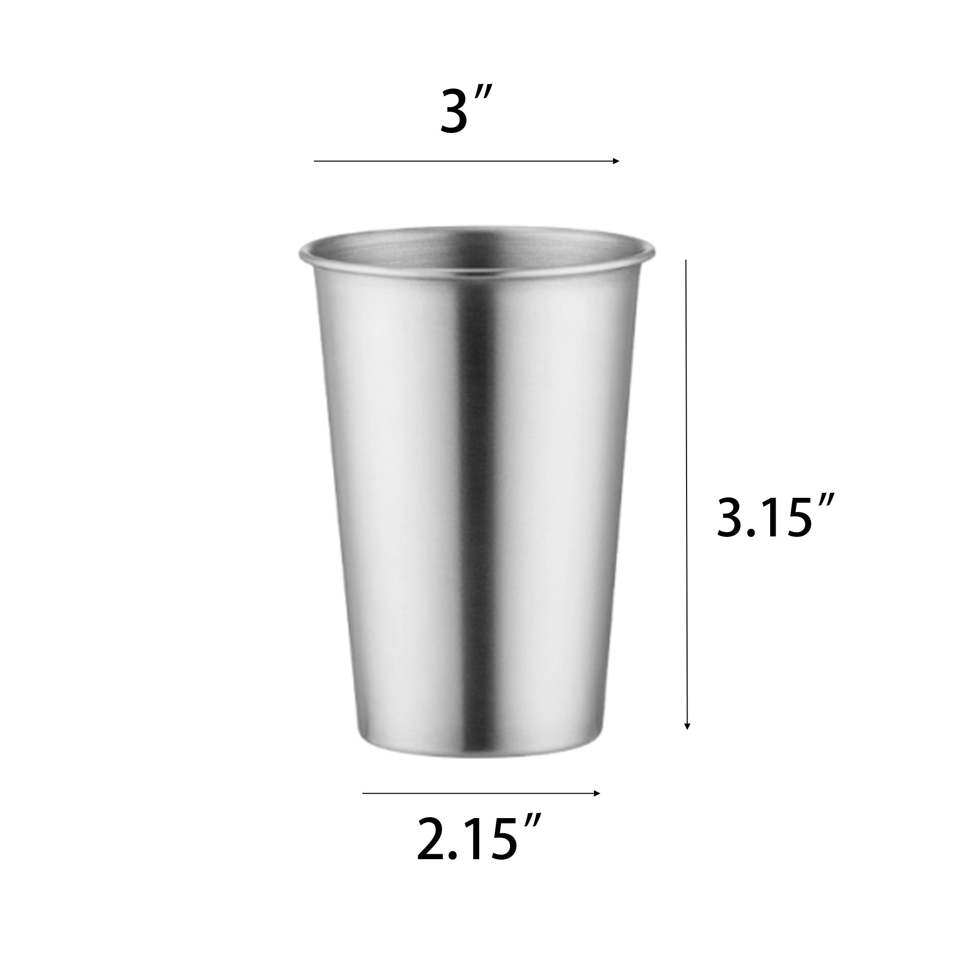 9 Oz Stainless Steel Cup For Travel 2