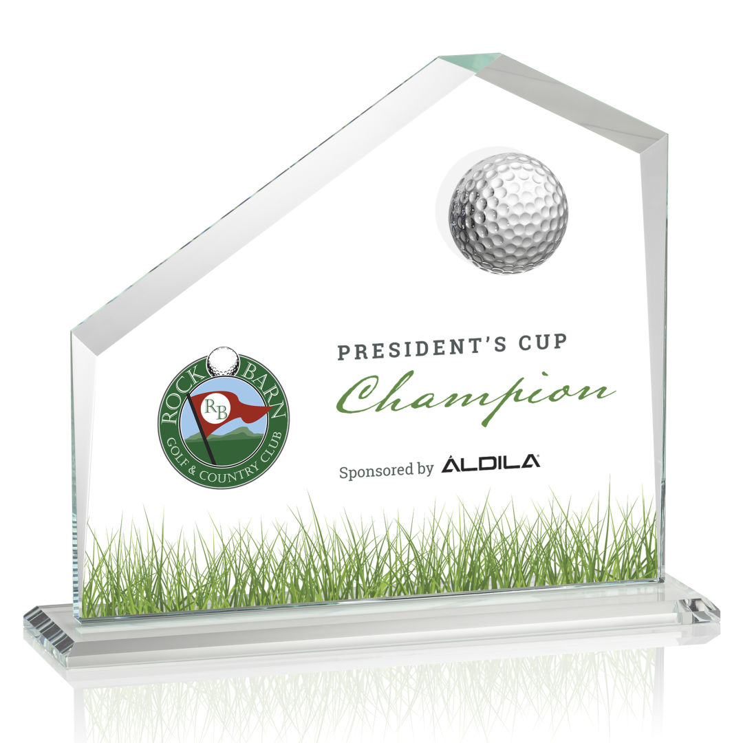 Andover VividPrint™ Golf Award - Clear 7