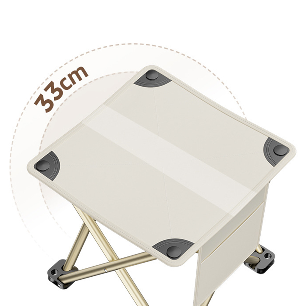 Stool with Side Pockets 3