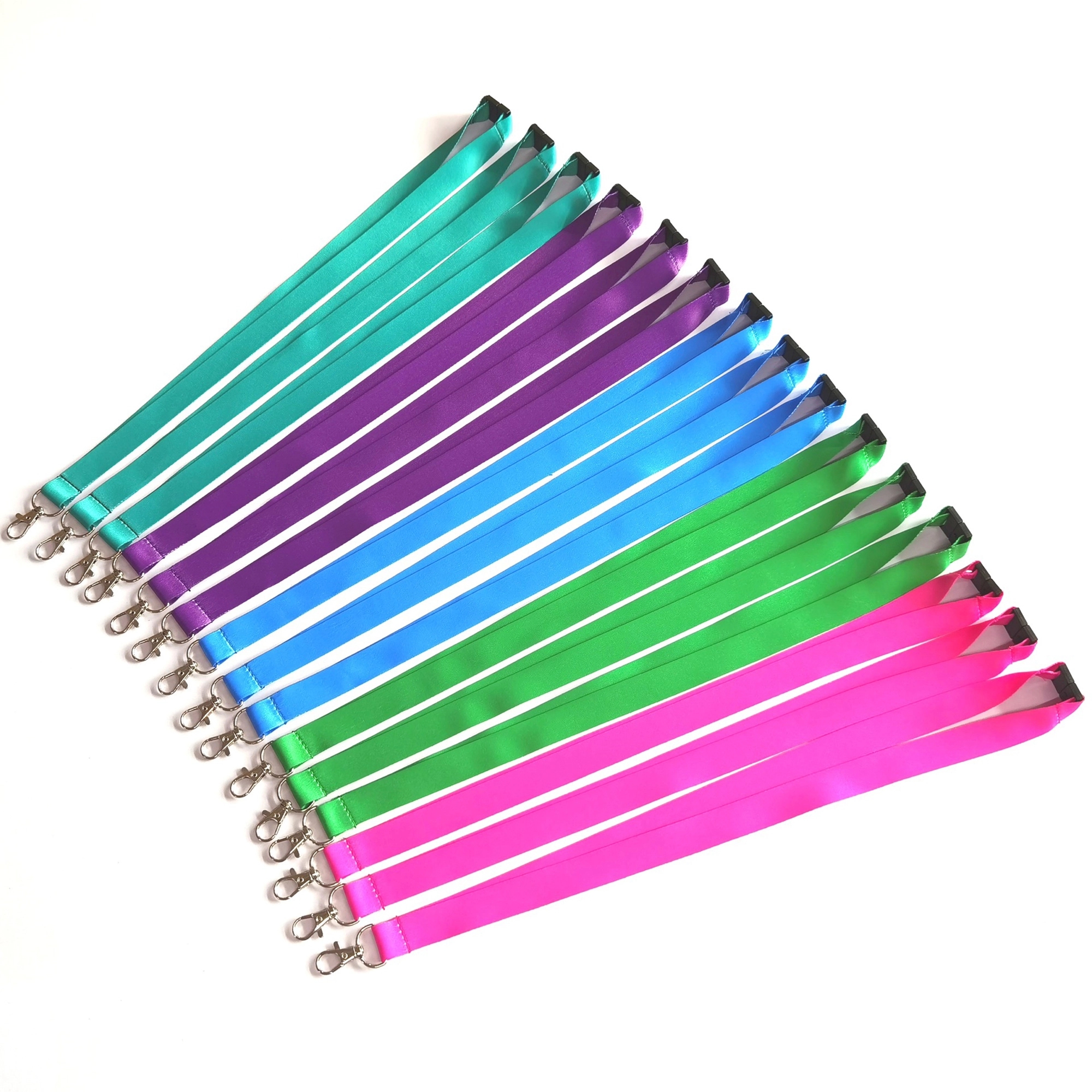 Safety Buckle Polyester Lanyard