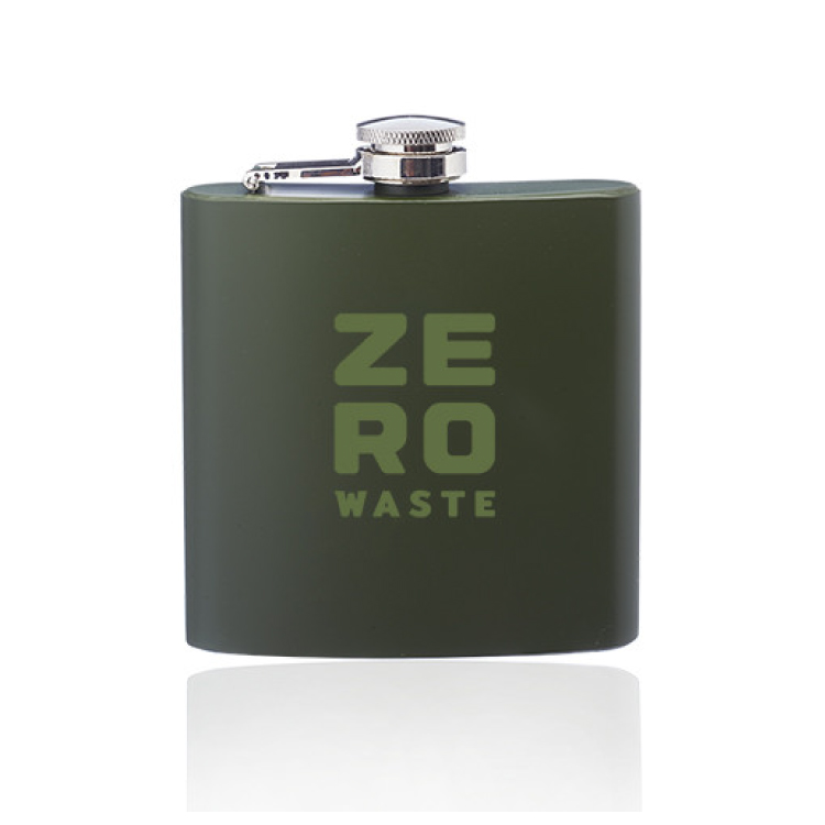 6 oz. Camo Stainless Steel Hip Flask 4
