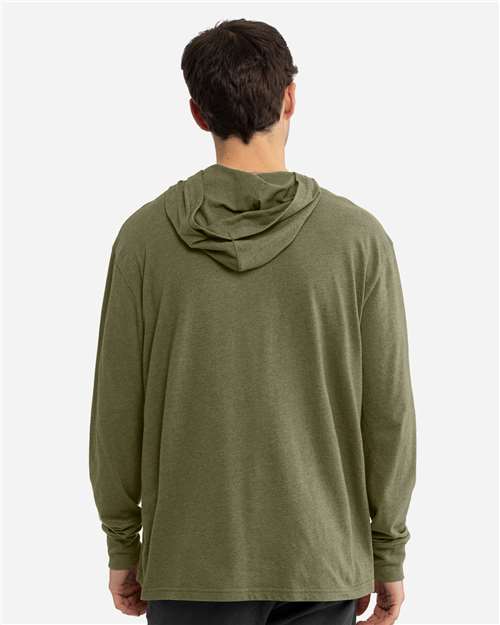 Unisex CVC Hoodie Long Sleeve T-Shirt - 6221 59