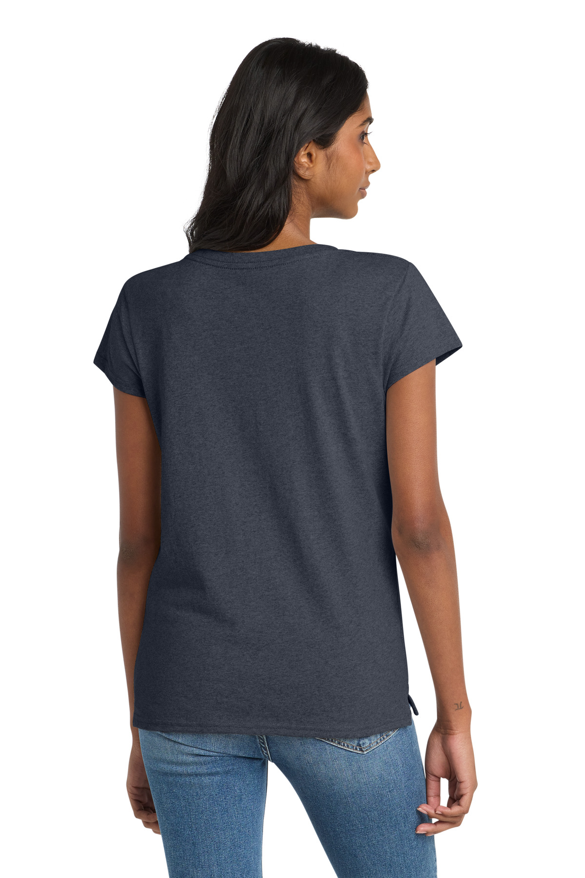 District Women's Re-Tee V-Neck DT8001 26