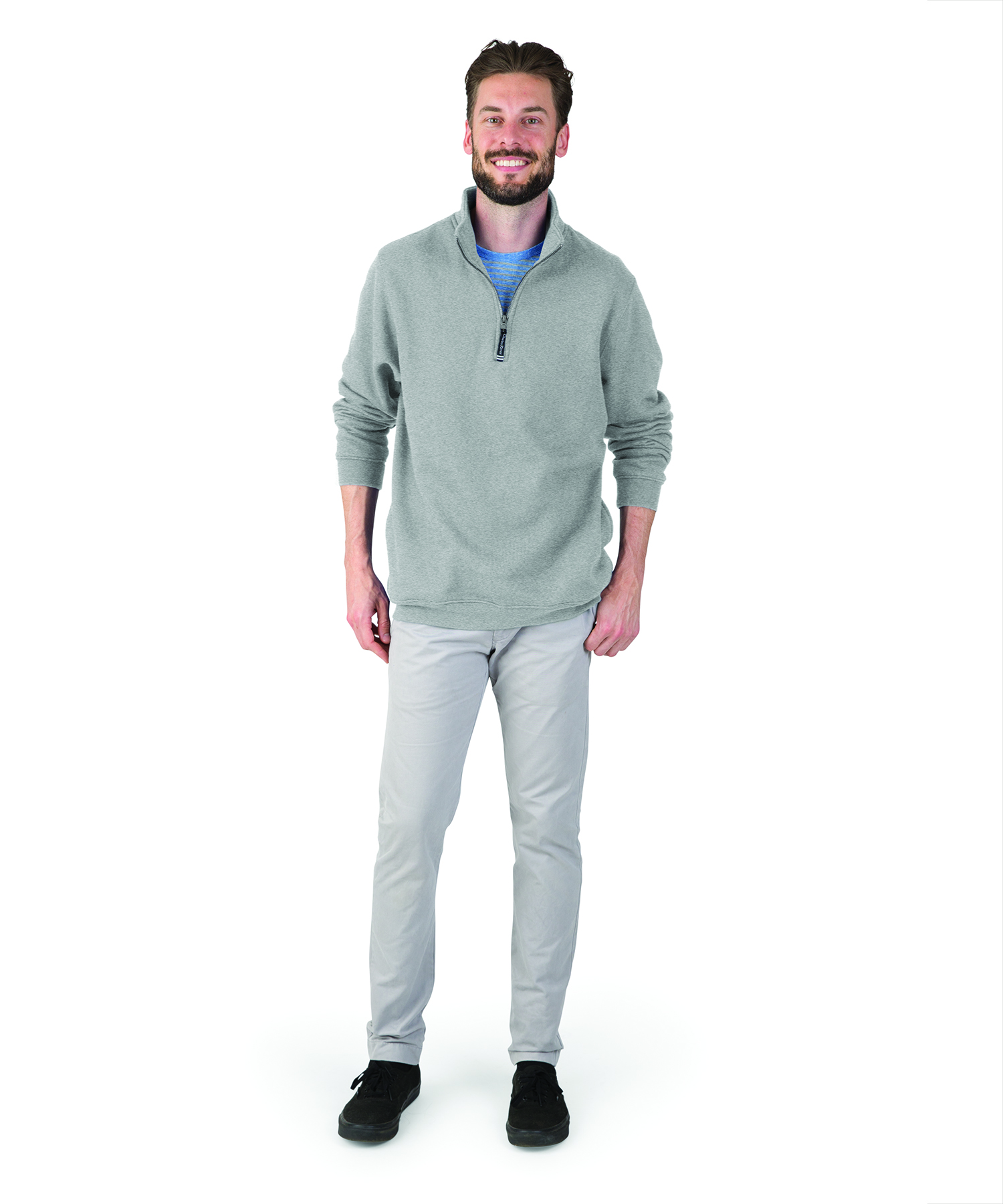 Crosswind Quarter Zip Sweatshirt, custom hoodie or sweatshirt with logo imprint 12