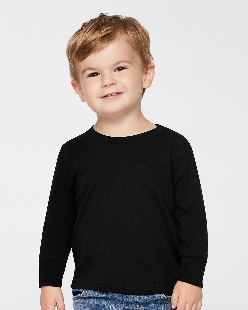 Toddler Cotton Jersey Long Sleeve Tee - 3311 38