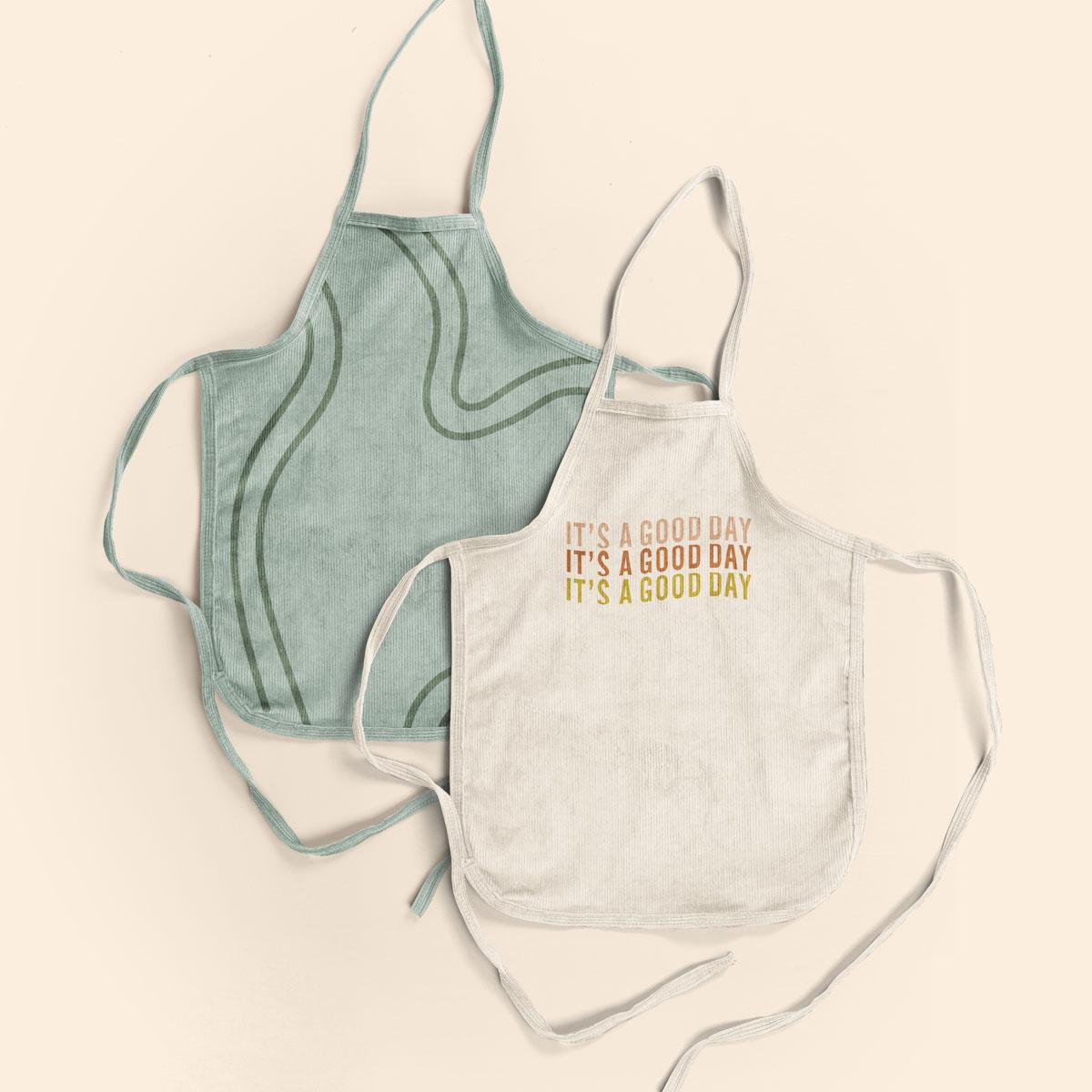 SWEETKINS TODDLER APRON - CORDUROY 1