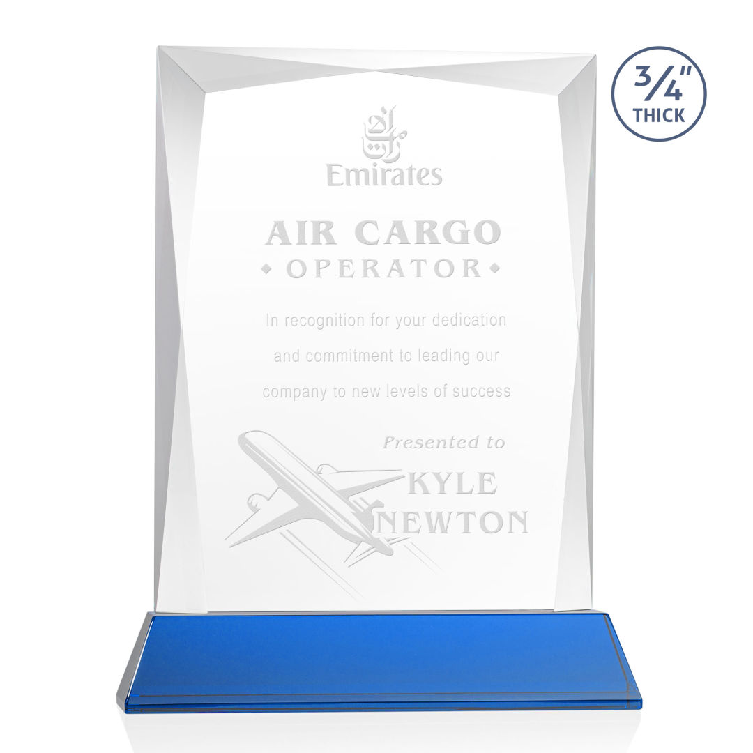 Messina Award on Newhaven Base - Blue 1