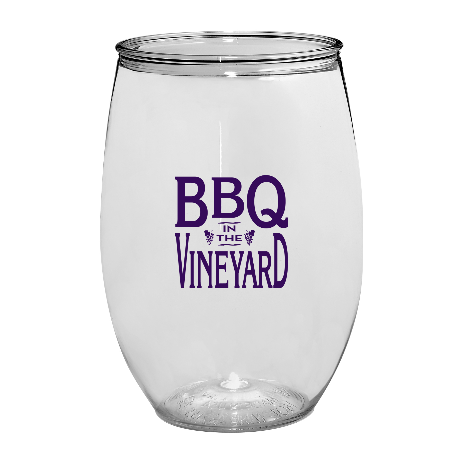PET 16 oz. Stemless Wine Glass 5