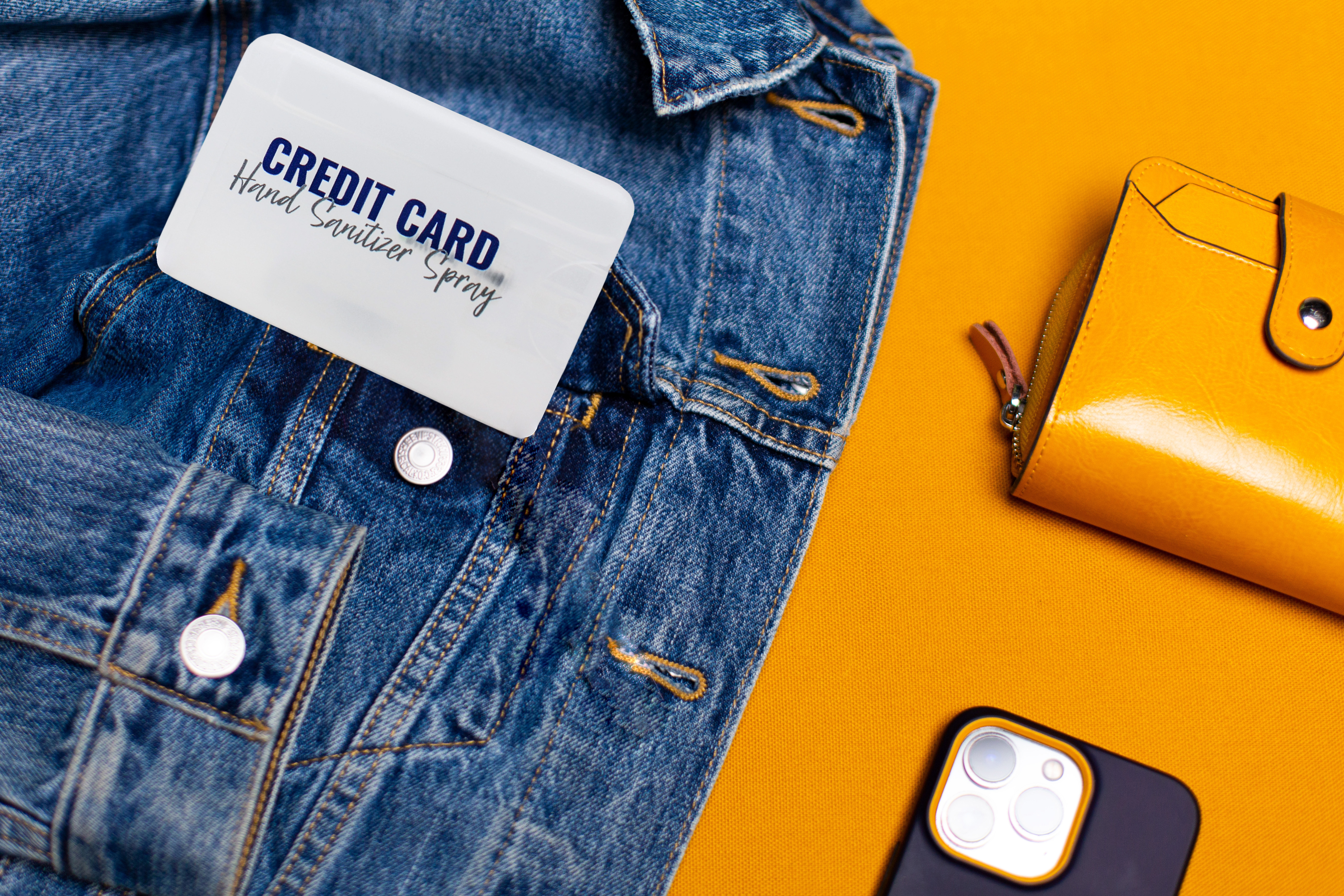Credit Card Hand Sanitizer Spray 0.57 fl oz 3