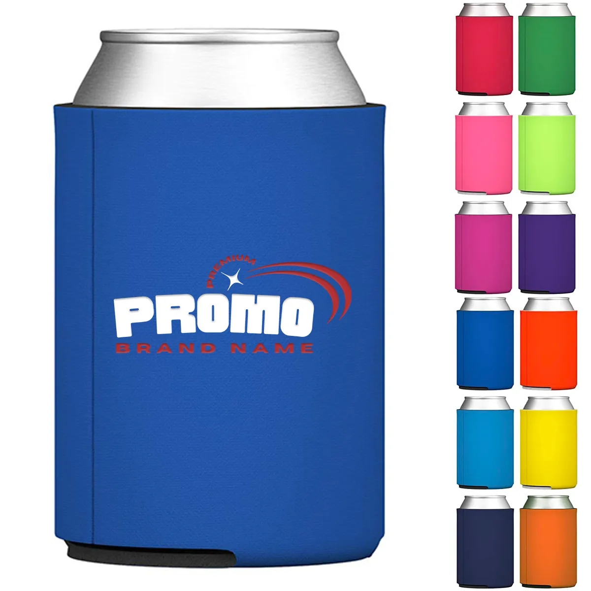 Beer Soda Can Beverage Cooler Sleeve Insulated Cover Holder, custom can cooler with logo imprint 3