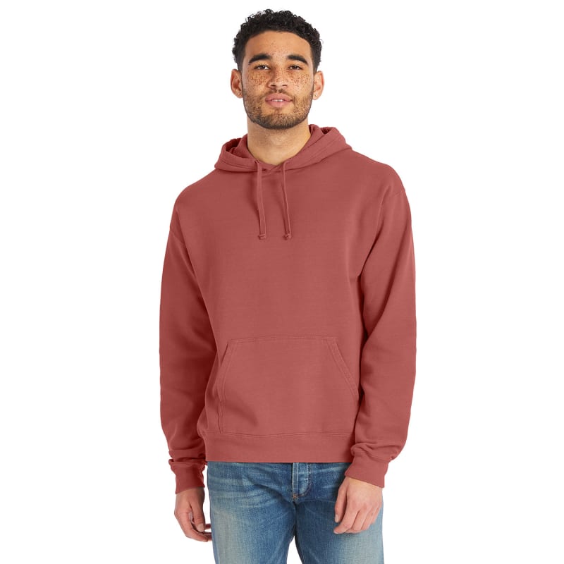 ComfortWash By Hanes Unisex Pullover Hooded Sweatshirt 1