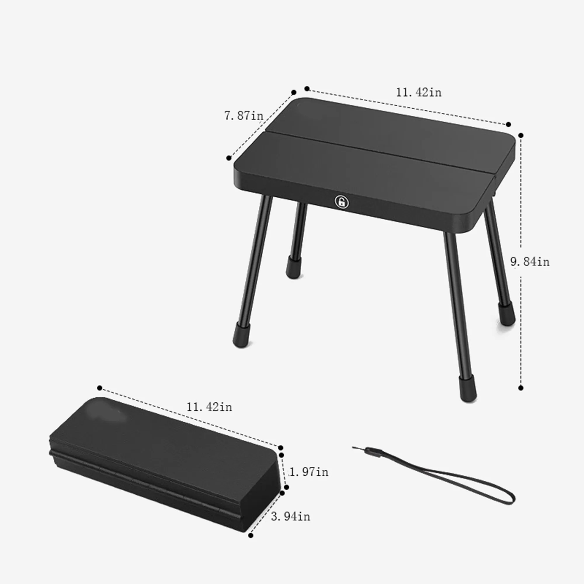 Custom Logo Aluminum Alloy Portable Foldable Outdoor Chair 2