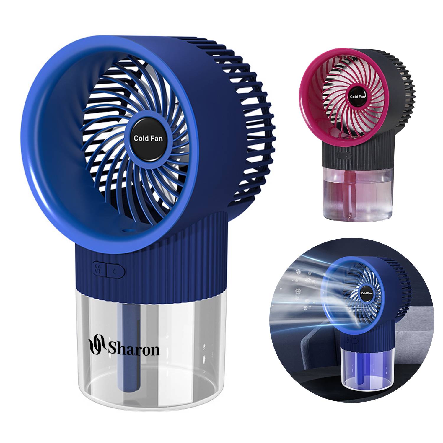 2-In-1 Mini Fan Humidifier 3
