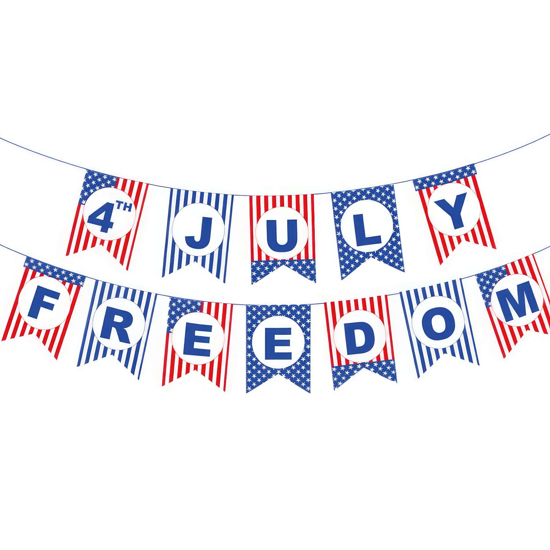 Bunting American Flag Patriotic Banner for Independence Day 1