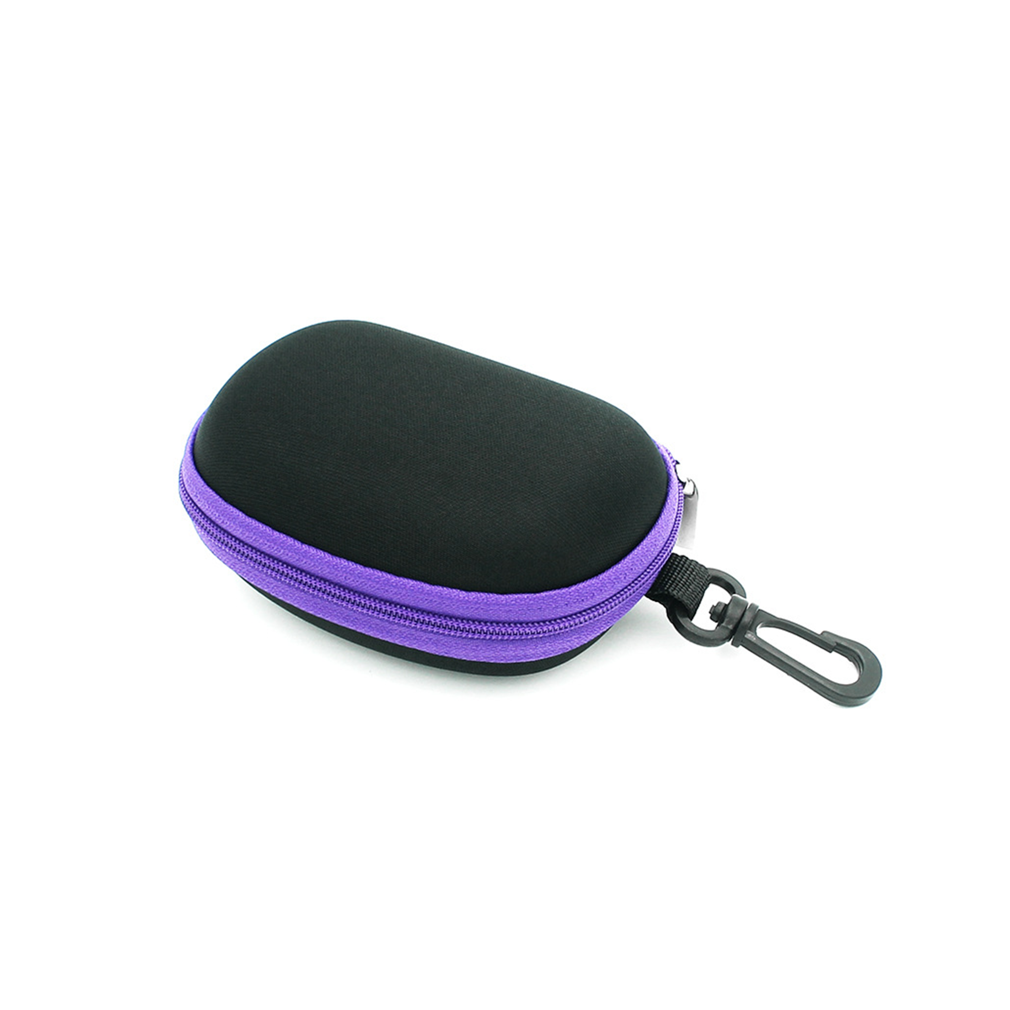 Ethylene Vinyl Acetate Waterproof Zipper Glasses Case 4" x 2.8" 7