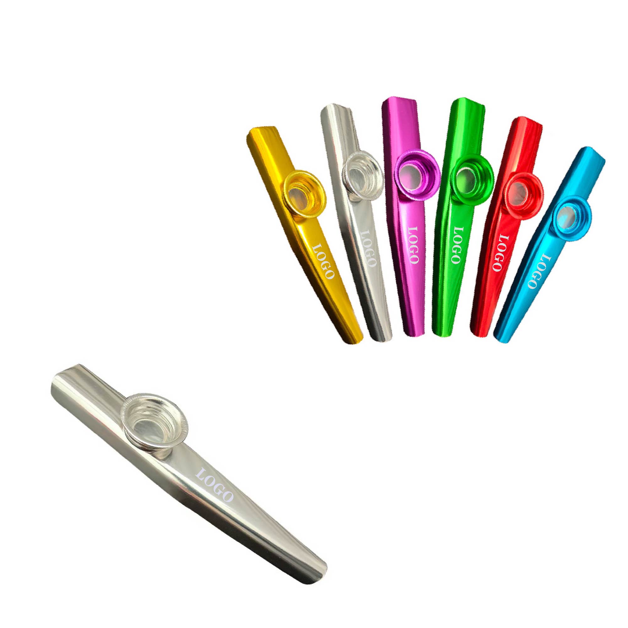 MOQ 10 pcs Metal Kazoo 3