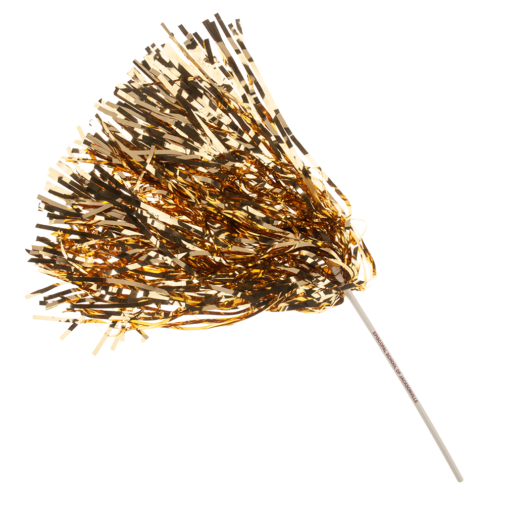 Metallic Rooter Pom, 500 Streamers 3